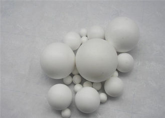 Le plastique blanc moulé partie le téflon/boules en plastique solides de Ptfe colorées adaptés aux besoins du client