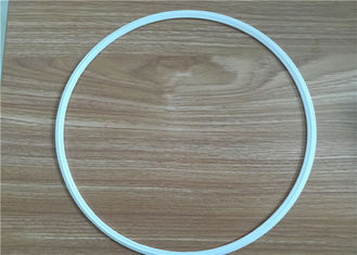 L'anneau de renforcement de joint plat pur de PTFE/pompe blanche mécanique anneau de joint de téflon partie