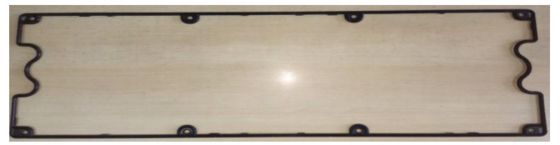 Cummings X15 GASKET VALVE COVER Résistance aux huiles VMQ Parties de réparation de moteur