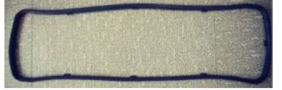 Cummings Isb6 Panneau d'huile à joints résistance aux huiles Vmq Parties de réparation moteur