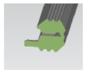 Cummins 4ISBe / 4ISDe GASKET VALVE COVER Résistance aux huiles VMQ Pièces de réparation moteur