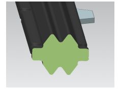 Cummings X15 GASKET VALVE COVER Résistance aux huiles VMQ Parties de réparation de moteur