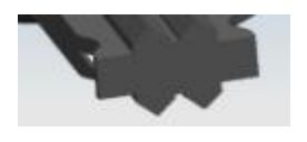 Carter C11 / C13 / C15 Panneau d'huile à joints résistance aux huiles Vmq Parties de réparation de moteur