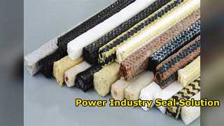 Joint d'alimentation électrique d'emballage en fibre d'aramide